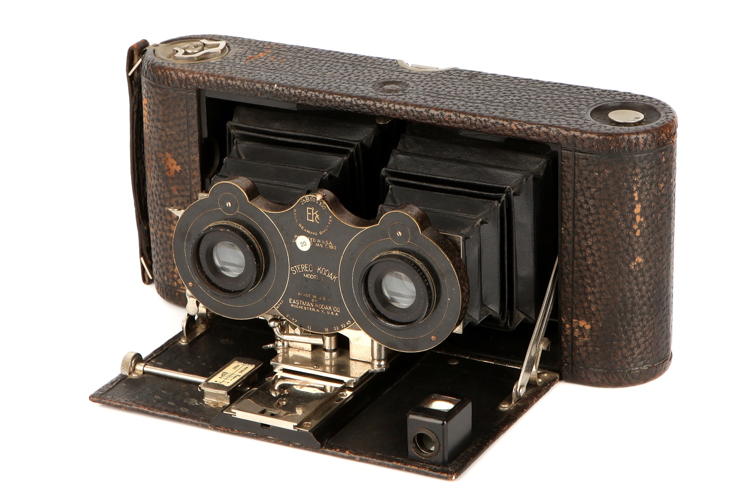Appareil photo Stereo Kodak Model 1. Objectifs Kodak Anastigmat f/7.7