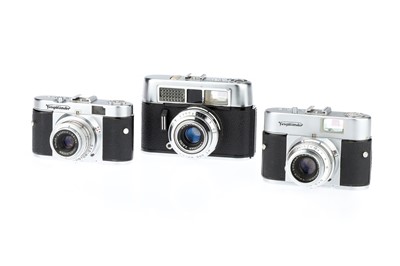 Lot 417 - Three Voigtlander 35mm Viewfinder Cameras