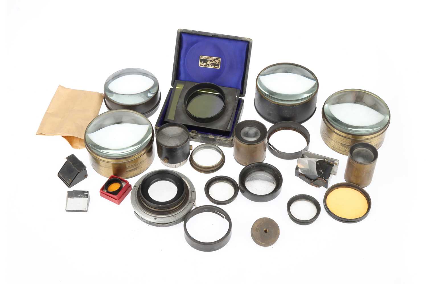 Lot 640 - A Mixed Selection of Lens Parts & Optics