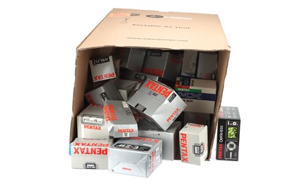 Lot 743 - A Very Large Collection of Pentax Camera Boxes