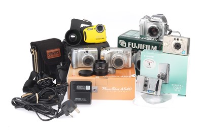 Lot 518 - A Selection of Boxed Digital Cameras