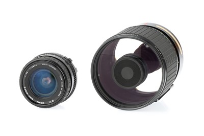 Lot 407 - A Selection of 35mm Minolta Cameras & Lenses