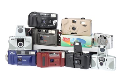 Lot 505 - A Mixed Selection of Analogue Compact Cameras