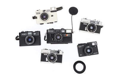 Lot 404 - Six Rangefinder Style 35mm Cameras