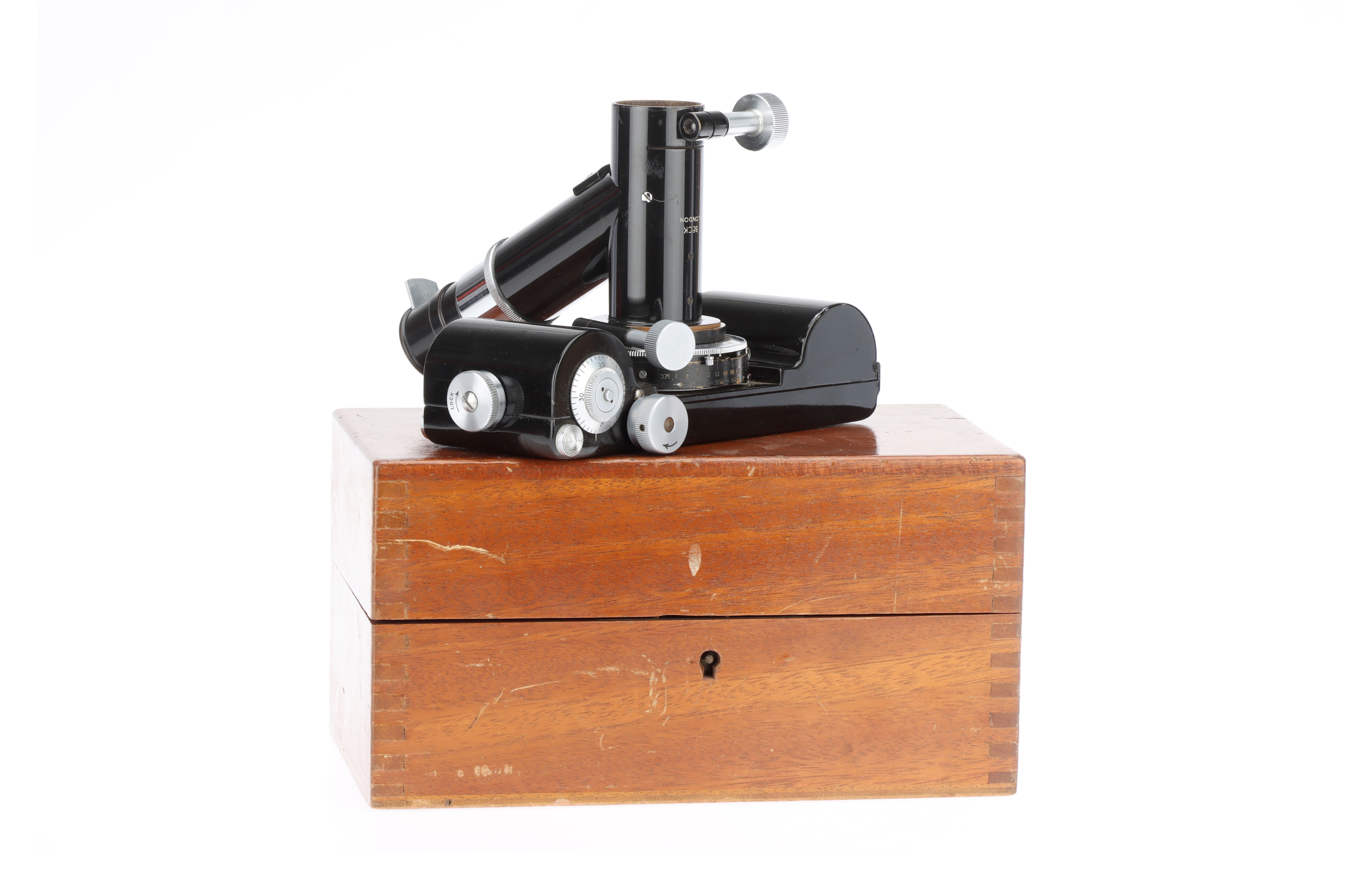 Lot 43 - Microscope - Beck Microscope Camera,
