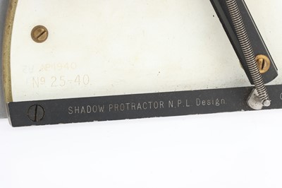 Lot 35 - A Shadow Protractor