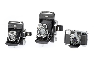 Lot 522 - Three Zeiss  Ikon Cameras