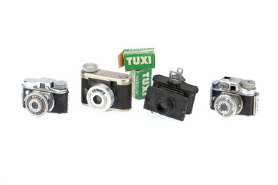 Lot 487 - Four Sub-Miniature Cameras