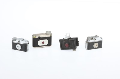 Lot 487 - Four Sub-Miniature Cameras