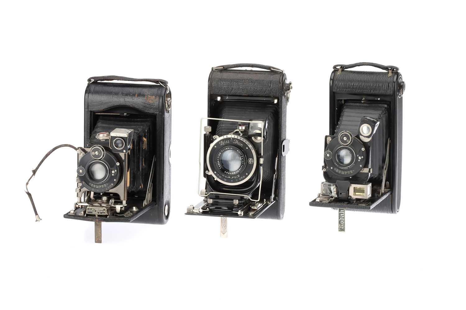 Lot 521 - Three Folding Cameras