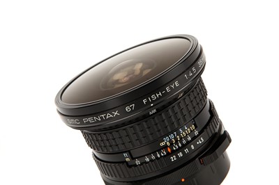 Lot 1251 - An Asahi Pentax 67 Fish-Eye f/4.5 35mm Lens