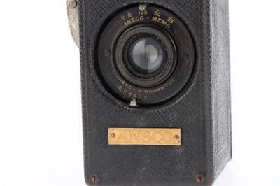 Lot 391 - An Ansco Memo 35mm Half Frame Camera