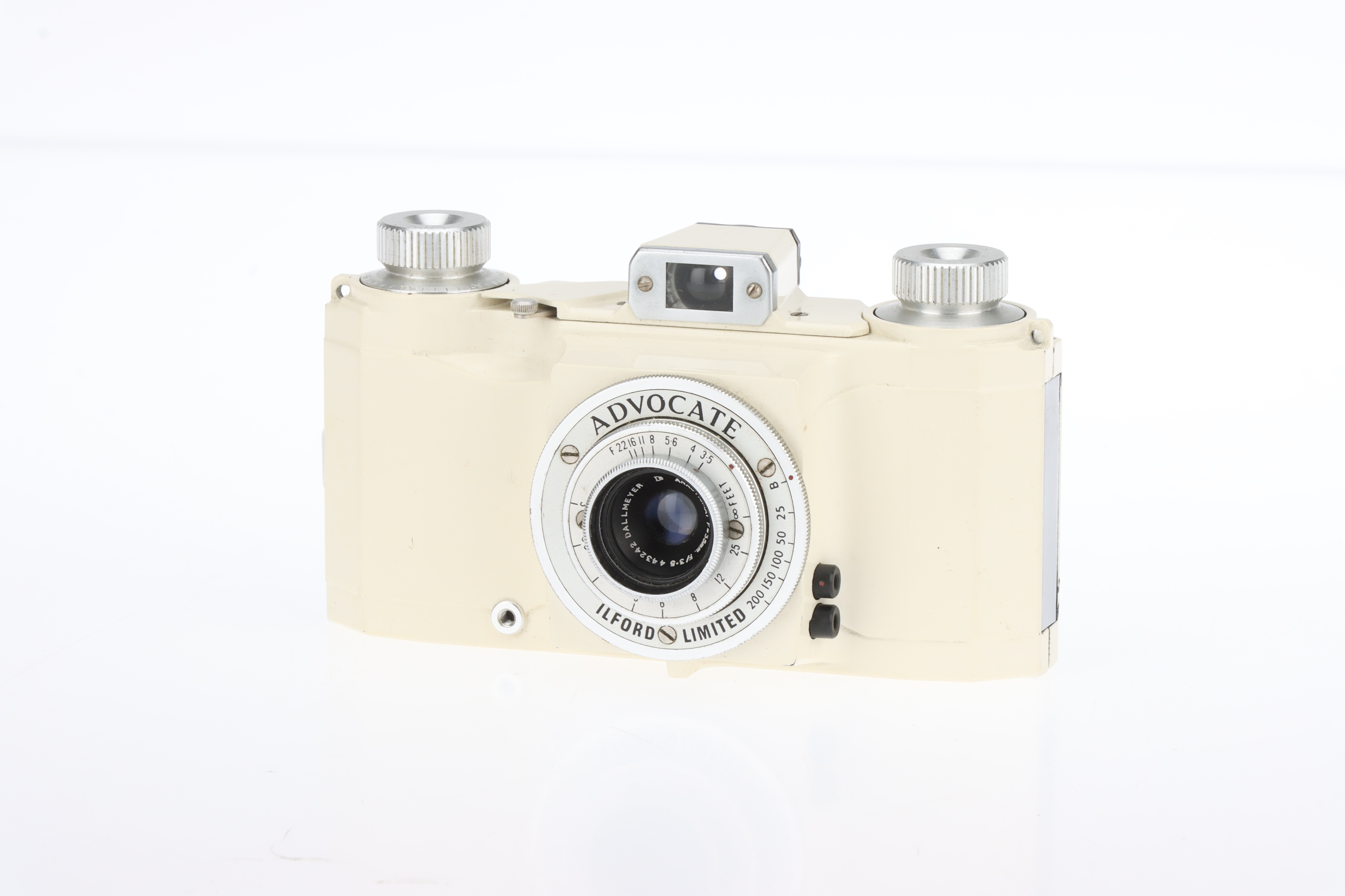 Lot 393 An Ilford Advocate 35mm Viewfinder Camera,