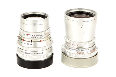 Lot 1252 - A Carl Zeiss Distagon f/4 50mm Lens