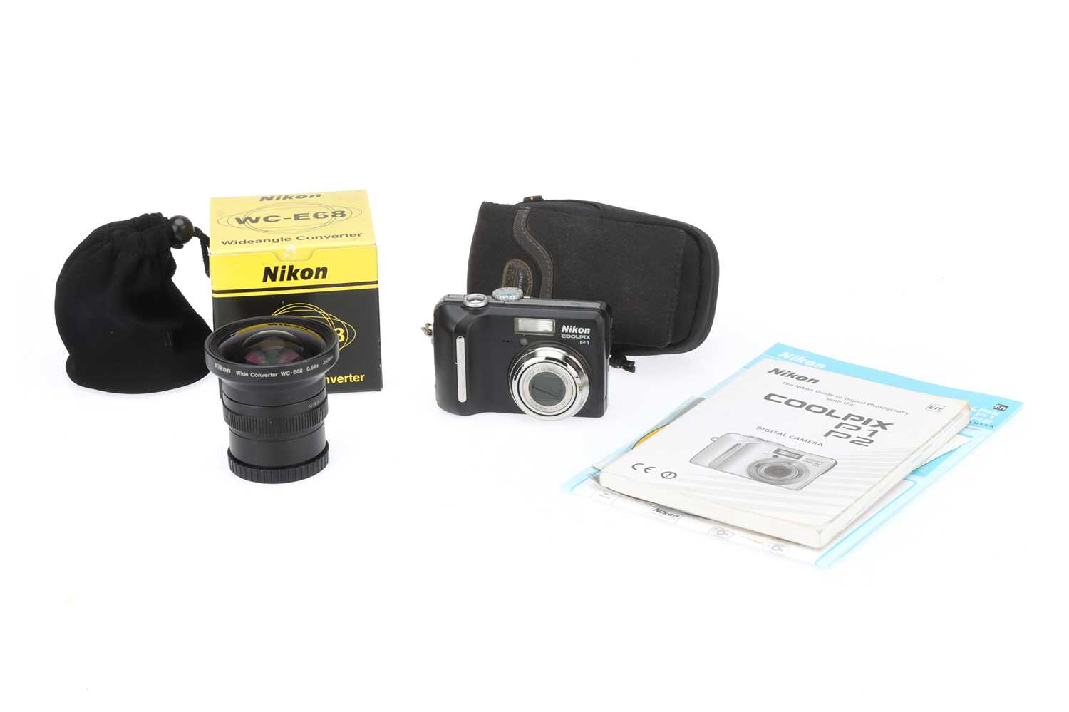 Lot 536 - A Nikon P1 Digital Camera