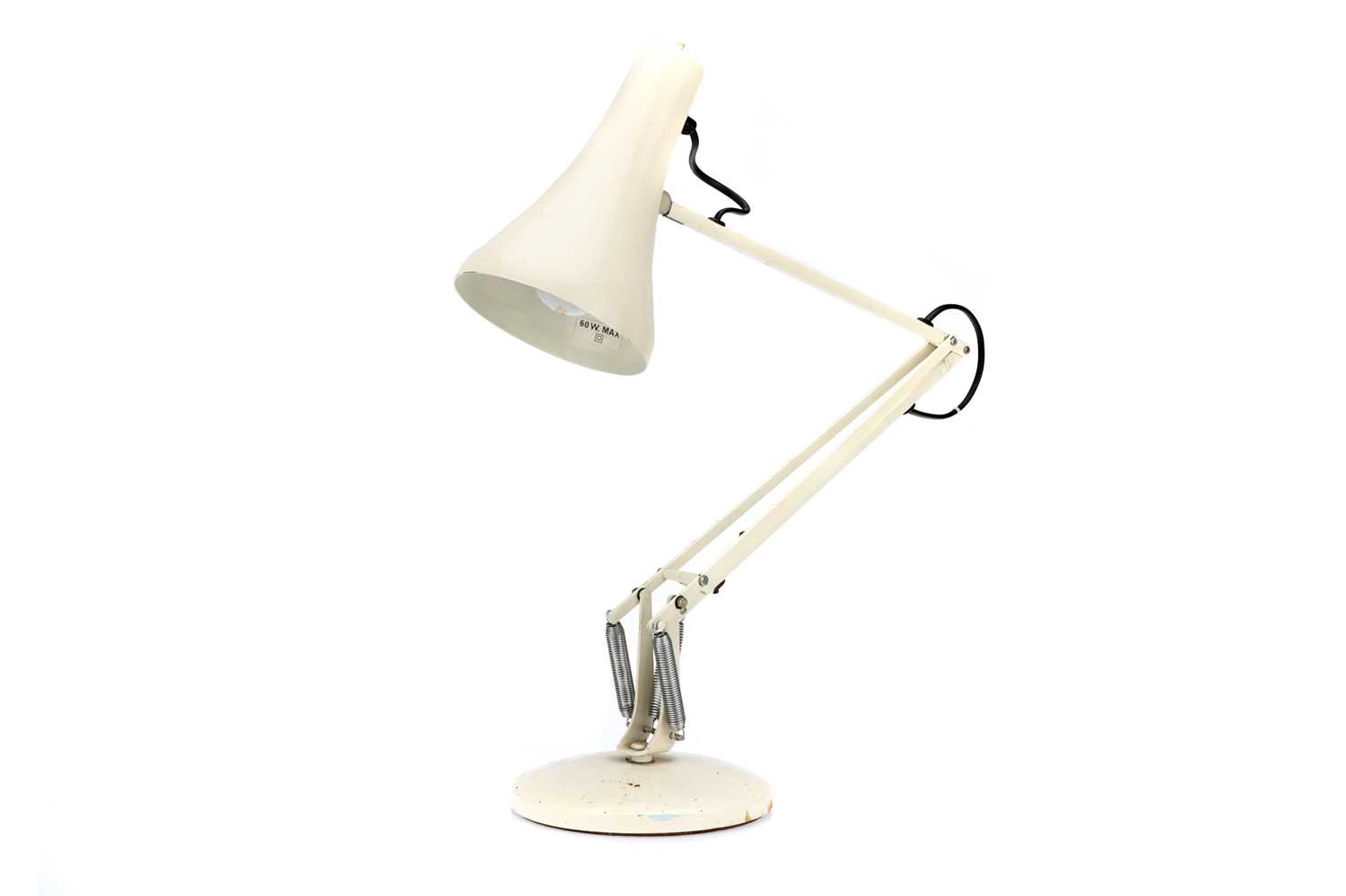 Lot 137 - A White Anglepoise Lamp