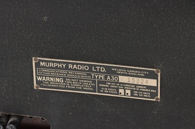 Lot 231 - Murphy Valve Radio Type A30