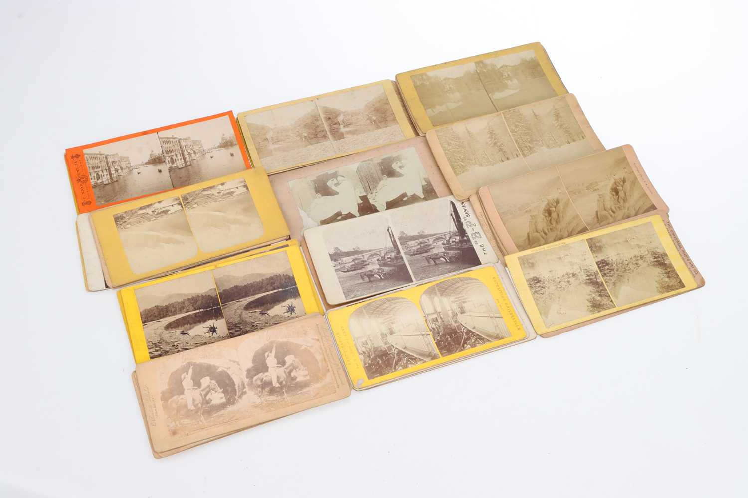 Lot 270 - A Collection of Stereo Cards,