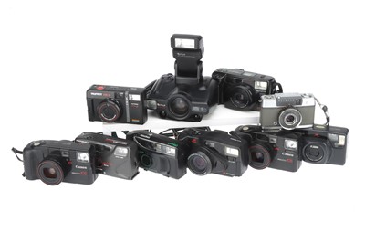 Lot 398 - A Mixed Selection of 35mm Compact Cameras