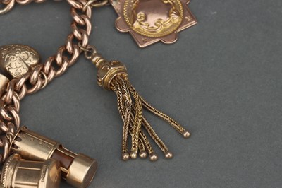 Lot 2 - 9 ct Gold Charm Bracelet