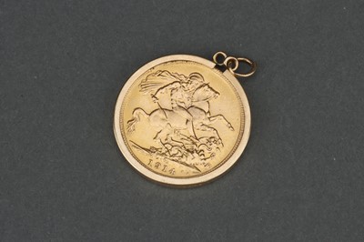 Lot 52 - 1914 Full Sovereign Gold Coin
