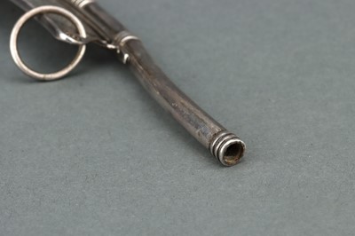 Lot 57 - A Rare Victorian Silver Bosun's Whistle