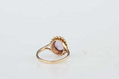 Lot 203 - Amethyst Solitaire Ring