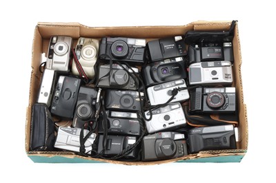 Lot 389 - A Large Selection of 35mm Compact Cameras