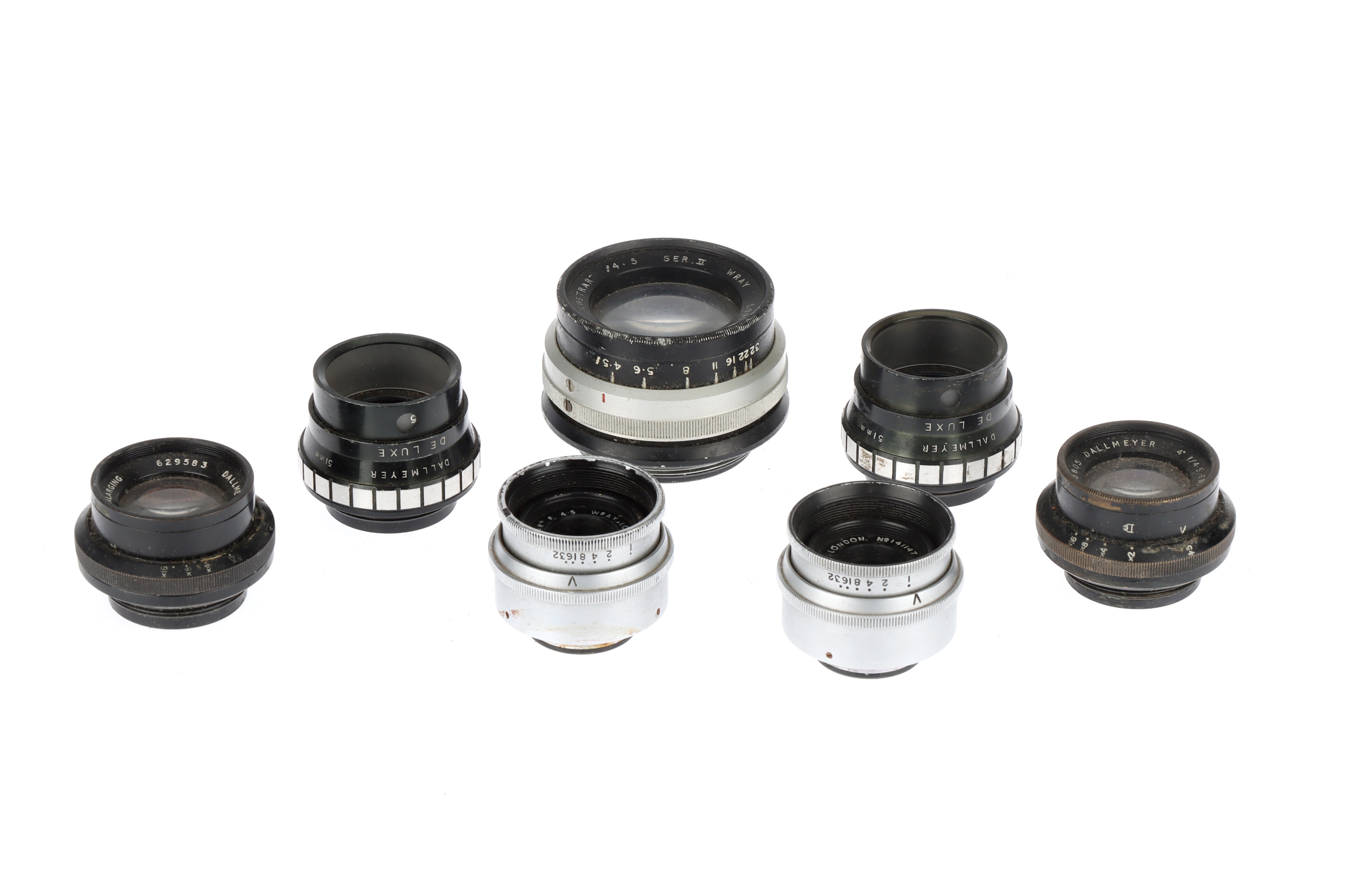 Lot 651 A Selection of Enlarger Lenses,