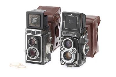 Lot 461 - A Rollei Rolleiflex 3.5F TLR Medium Format Camera