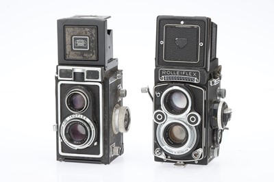 Lot 461 - A Rollei Rolleiflex 3.5F TLR Medium Format Camera