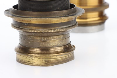 Lot 679 - A Good Selection of Brass Camera Lenses