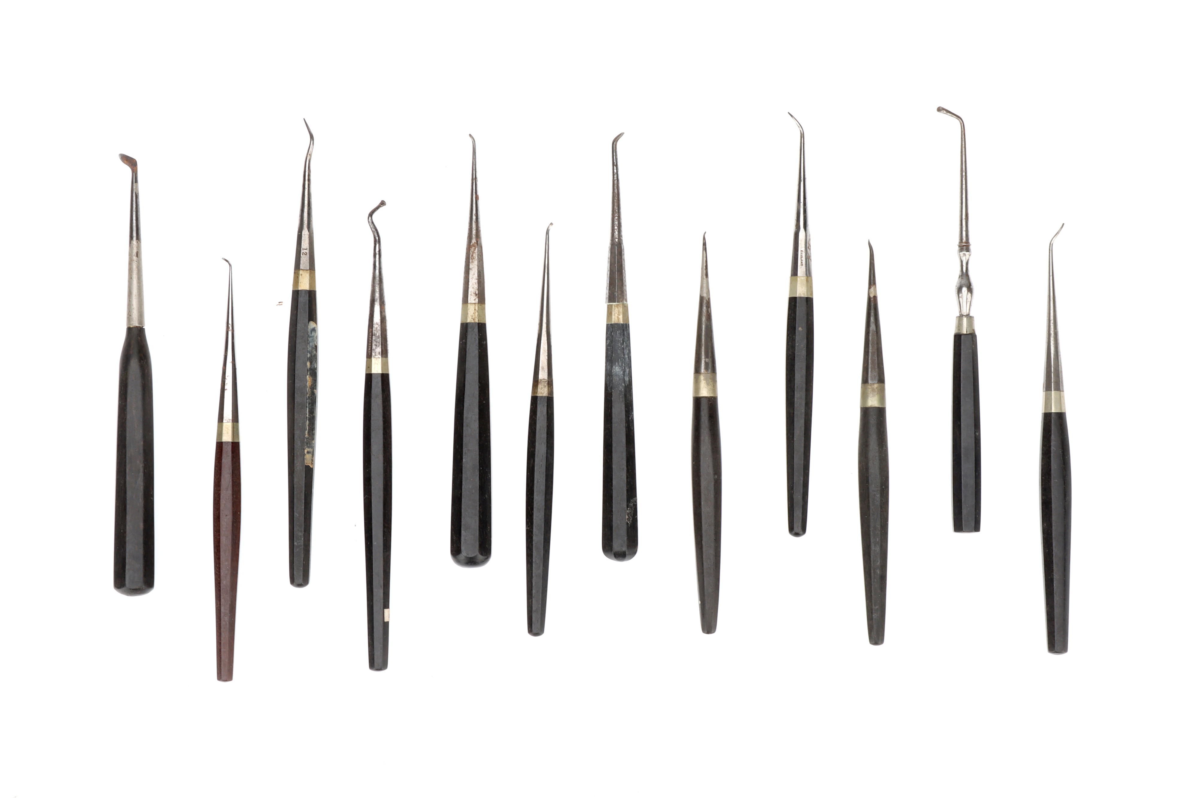 Lot 11 Antique Dental Instruments,