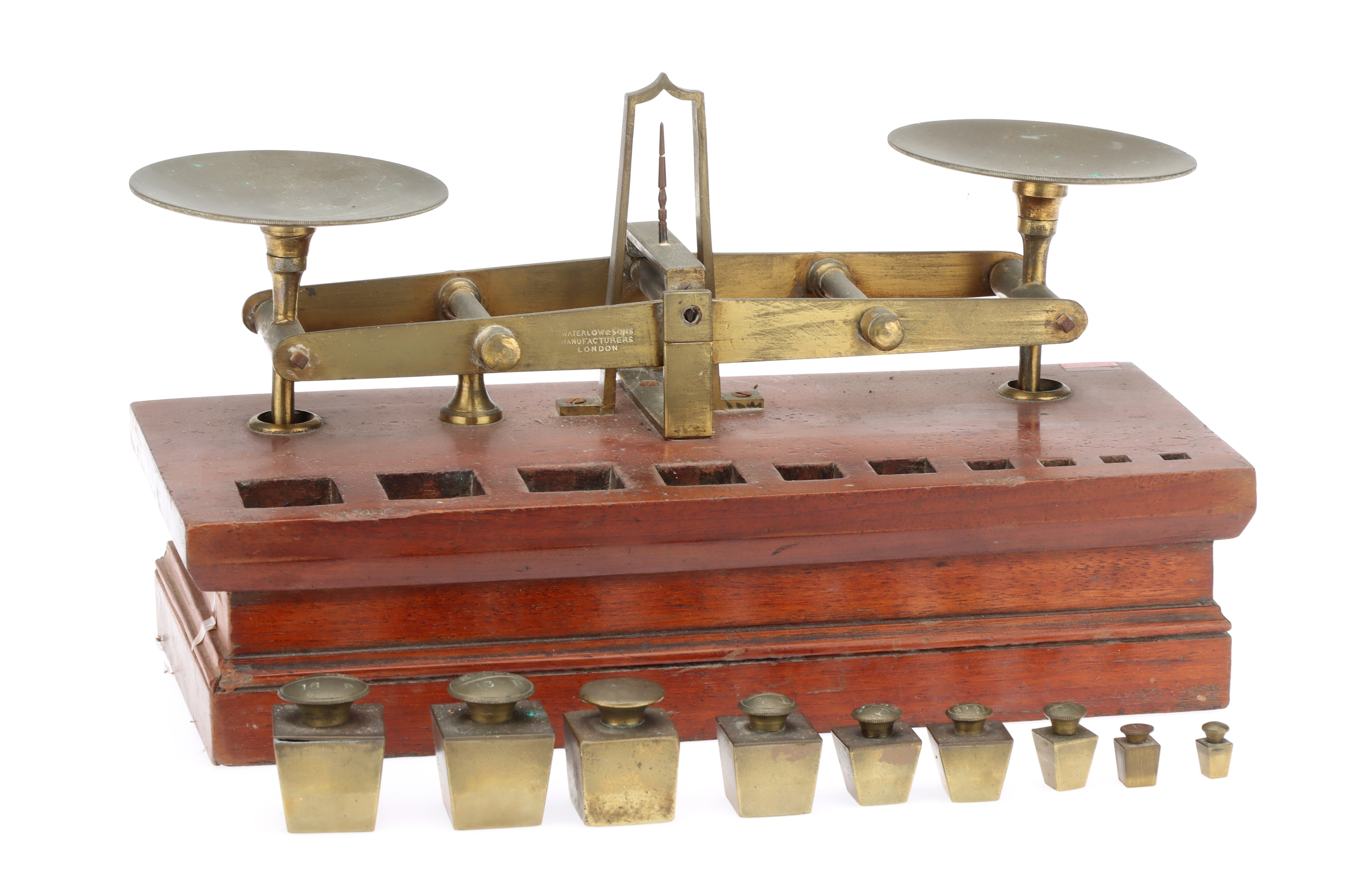 Lot 30 Victorian Postal Scales by Waterlow & Sons,