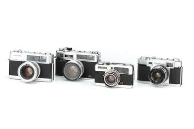 Lot 403 - Four 35mm Rangefinder Style Cameras