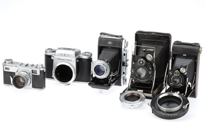 Lot 502 - A Selection of Cameras & Shutter Units