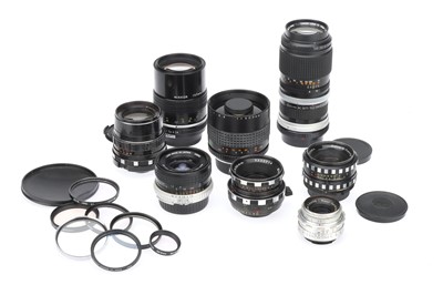 Lot 654 - A Selection of Mixed Lenses