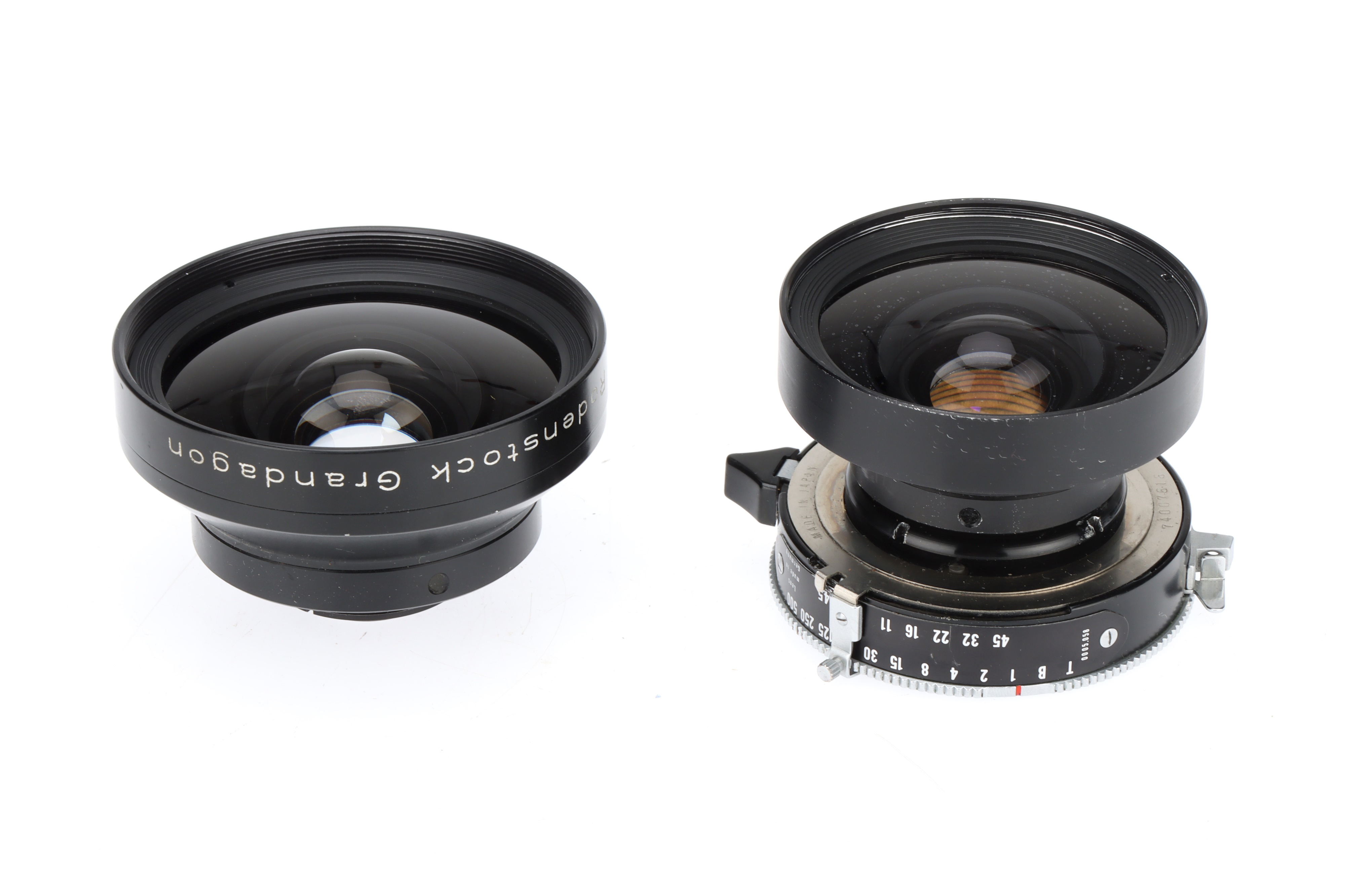 Lot 655 - A Rodenstock Grandagon f//4.5 75mm lens, 