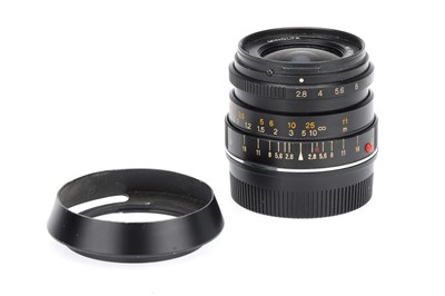 Lot 657 - A Minolta M-Rokkor f/2.8 28mm lens