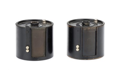 Lot 336 - A Pair of Leitz Leica KOOBF Leica 250 Reporter Film Canisters