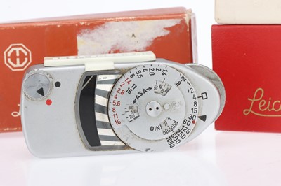 Lot 342 - Four Leitz Leicameter Light Meters