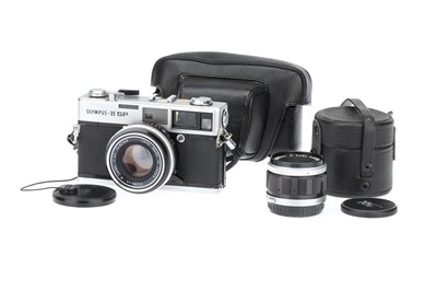 Lot 442 - An Olympus 35 SP 35mm Rangefinder Camera