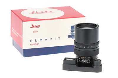 Lot 326 - A Leitz Leica Elmarit f/2.8 135mm Camera Lens