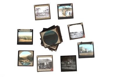 Lot 256 - Commercially Produced Magic Lantern Glass Slides Concerning South Africa