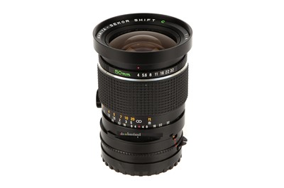 Lot 1277 - A Mamiya-Sekor Shift C f/4 50mm Lens