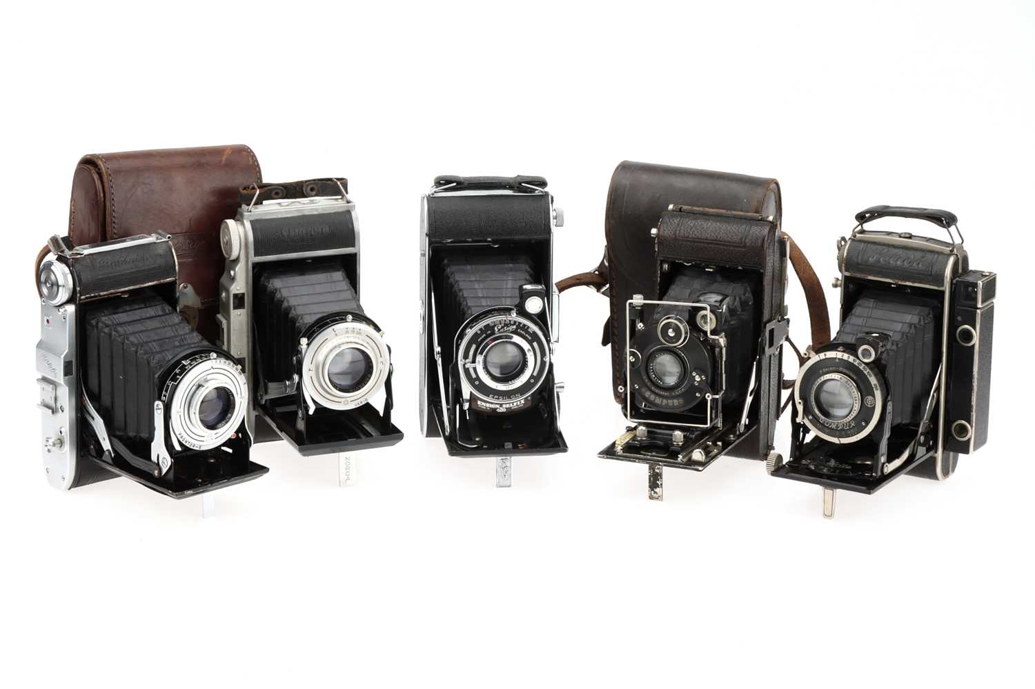 Lot 286 - Five Folding Cameras