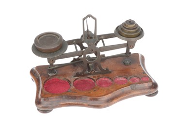 Lot 687 - Victorian Letter Scales by Parkin & Gotto