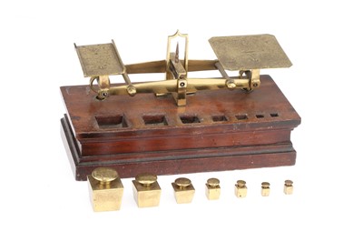 Lot 688 - Victorian Postal Scales by James & Edmund Ratcliffe