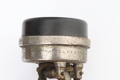 Lot 910 - A French Walnut Cased Wall Mounted Telephone Box