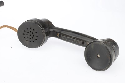 Lot 912 - A Rare Vintage Railway Engineers Field Telephone